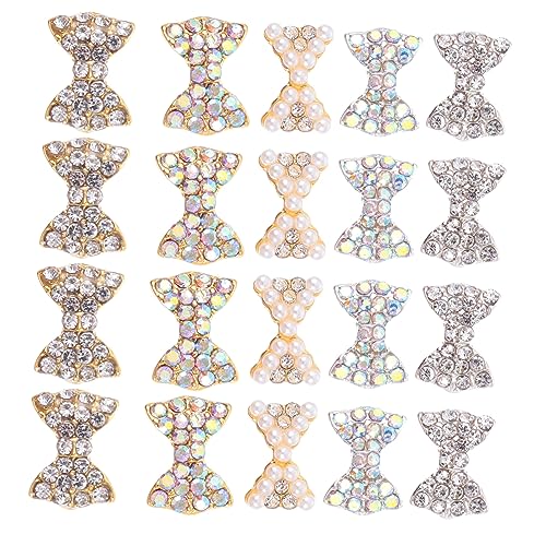 VINTORKY 50Stücke Nagelkunst Bogen Anhänger Für DIY Nageldesign Schmetterlinge Ornamente Zur Dekoration Von Nagelspitzen Für Maniküre Projekte VINTORKY 50Stücke Nagelkunst Bogen Anhänger Für DIY Nageldesign Schmetterlinge Ornamente Zur Dekoration Von Nagelspitzen Für Maniküre Projekte von VINTORKY