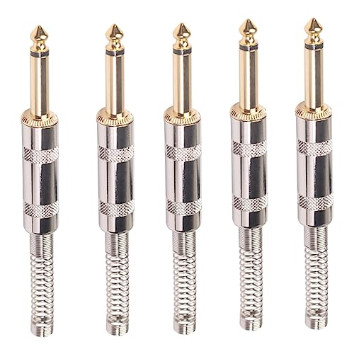 VINTORKY 5Stücke Gitarreneffekt Pedalkoppler Hochwertige Kabeladapter für Instrumentenanschlüsse für Gitarren Pedalboards Goldbeschichtet Niedrige Geräuschübertragung VINTORKY 5Stücke Gitarreneffekt Pedalkoppler Hochwertige Kabeladapter für Instrumentenanschlüsse für Gitarren Pedalboards Goldbeschichtet Niedrige Geräuschübertragung von VINTORKY