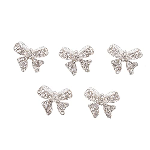 VINTORKY 5Stücke Nagelkunst Charms mit Bogen Dekoration für Maniküre DIY Nagelkunst für Anfänger und Profis für Designs und Besondere Anlässe VINTORKY 5Stücke Nagelkunst Charms mit Bogen Dekoration für Maniküre DIY Nagelkunst für Anfänger und Profis für Designs und Besondere Anlässe von VINTORKY