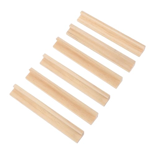 VINTORKY 6 Stück Teiliges Holz Domino Fliesenhalter Stabile Holz Basis Domino Spielständer für Spiele und Bastelprojekte Langlebig Robust VINTORKY 6 Stück Teiliges Holz Domino Fliesenhalter Stabile Holz Basis Domino Spielständer für Spiele und Bastelprojekte Langlebig Robust von VINTORKY