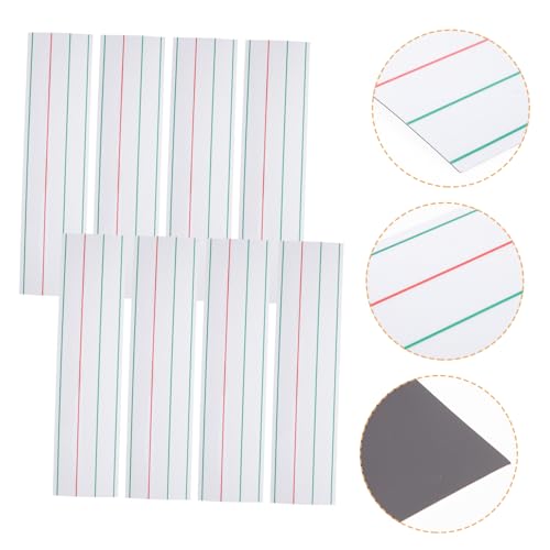 VINTORKY 8 Stück Teiliges Magnetisches Whiteboard mit Wiederverwendbaren Namensschildern Abwischbaren Rainbow Labels für Klassenzimmer Praktische Lernhilfe Leicht zu Reinigen Haftet von VINTORKY