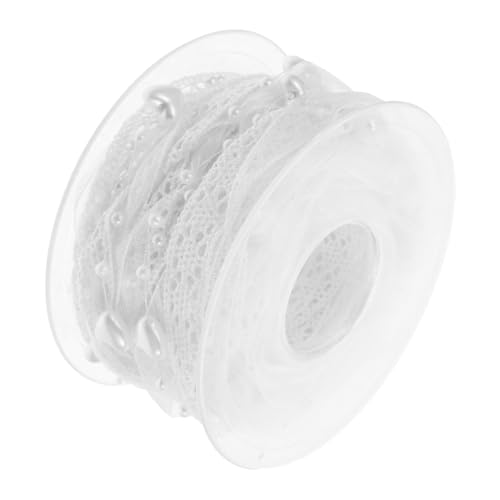 VINTORKY Elegantes Spitzenband für Hochzeit Geschenkverpackung Dekoration Bastelband Fadenschutzfarbig Vielseitig für Blumenarrangements DIY Handarbeiten von VINTORKY