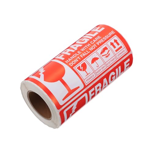 VINTORKY Fragile Pack Sticker Selbstklebend Warnetiketten Versandaufkleber Bruchsicher Stabile Haftung Ablösbar für Verpackungskartons Sicherer Versand VINTORKY Fragile Pack Sticker Selbstklebend Warnetiketten Versandaufkleber Bruchsicher Stabile Haftung Ablösbar für Verpackungskartons Sicherer Versand von VINTORKY