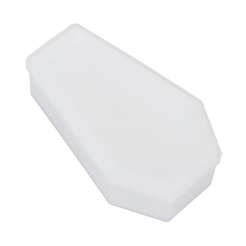 VINTORKY Halbtransparente Coffin Mold Silikon Gießform für DIY Kristallharz Dekoration Premium Epoxidharz Form für Halloween Basteln Einfach zu Entformen für Kreative Geschenke und Heim DIY von VINTORKY