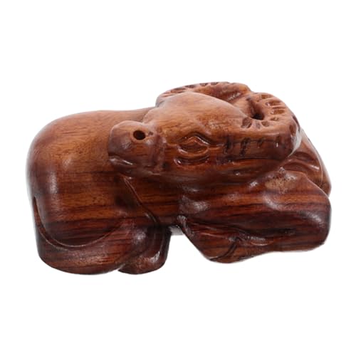 VINTORKY Handgeschnitzte Holzfigur Chinesisches Tierkreisornament Feng Shui für Zuhause und Büro Sammlerstück Einzigartiges Handgefertigtes Traditionelles Kunsthandwerk VINTORKY Handgeschnitzte Holzfigur Chinesisches Tierkreisornament Feng Shui für Zuhause und Büro Sammlerstück Einzigartiges Handgefertigtes Traditionelles Kunsthandwerk von VINTORKY