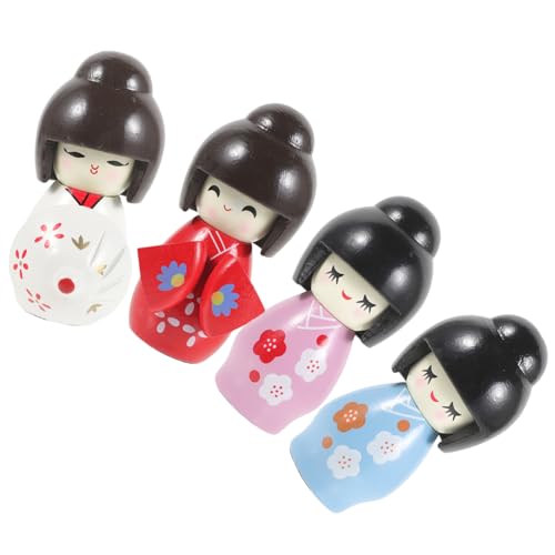 VINTORKY Japanisches Kimono-Puppen-Ornament-Set Puppenfigur Im Japanischen Stil Entzückendes Kimono-mädchen Für Die Schreibtischdekoration VINTORKY Japanisches Kimono-Puppen-Ornament-Set Puppenfigur Im Japanischen Stil Entzückendes Kimono-mädchen Für Die Schreibtischdekoration von VINTORKY
