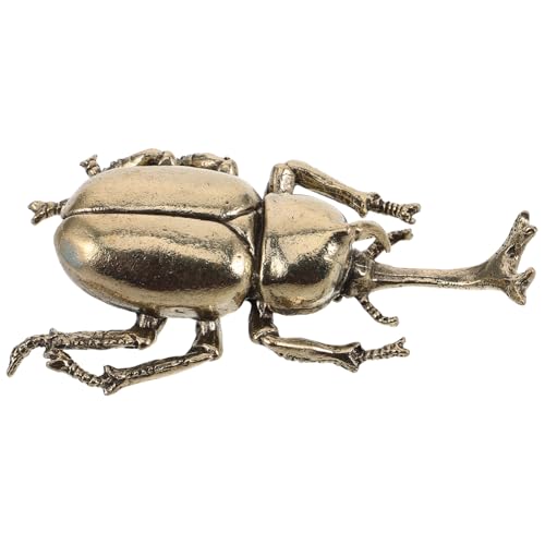 VINTORKY Kupfer Ornamente Miniatur Statue Vintage Stil Metall Dekoration Büro Tisch Ornament von VINTORKY