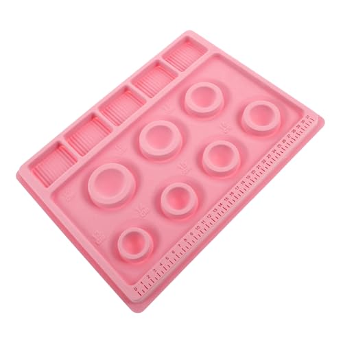 VINTORKY Perlen Designbrett Robustem Kunststoff Flockiertes Schmuck Organizer Tablett für Diy und Armbandgestaltung Bastelwerkzeug mit Sortierfächern von VINTORKY