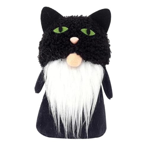 VINTORKY Tischdekoration GNOME für Halloween Kreative GNOME Puppe mit Schwarzer Kürbis und Fledermaus für Partys und für Festliche Anlässe VINTORKY Tischdekoration GNOME für Halloween Kreative GNOME Puppe mit Schwarzer Kürbis und Fledermaus für Partys und für Festliche Anlässe von VINTORKY