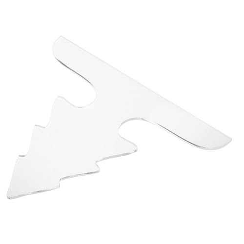 VINTORKY Transparentes Schneidebrett Handle Schablonen Kreative Weihnachtsbaum Designs für Präzise Holzbearbeitung Geeignet für Schneidebretter und Küchenwerkzeuge VINTORKY Transparentes Schneidebrett Handle Schablonen Kreative Weihnachtsbaum Designs für Präzise Holzbearbeitung Geeignet für Schneidebretter und Küchenwerkzeuge von VINTORKY