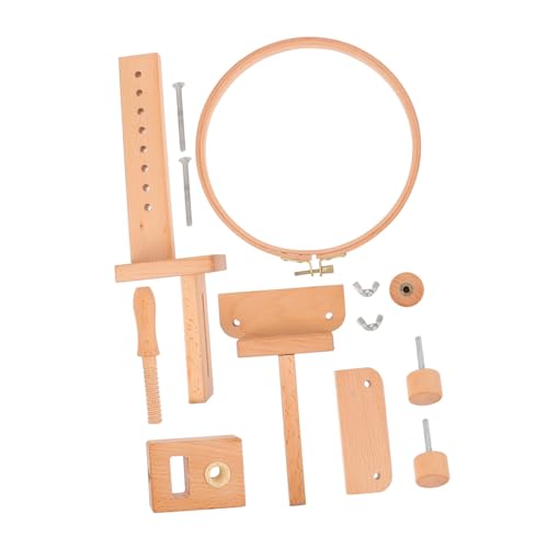 VINTORKY Verstellbarer Drehbarer Beech Stickrahmenständer für Kreuzstich Holz Stickrahmen Halterung mit Höhen Winkelverstellung DIY Handarbeitsständer für Kleine Stickprojekte Freihändiges VINTORKY Verstellbarer Drehbarer Beech Stickrahmenständer für Kreuzstich Holz Stickrahmen Halterung mit Höhen Winkelverstellung DIY Handarbeitsständer für Kleine Stickprojekte Freihändiges von VINTORKY