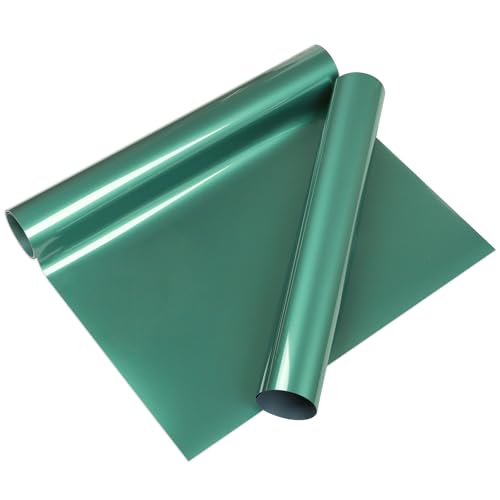 VINYL FROG Matte metallische Wärmetransfer-Vinyl-Rolle, HTV-Vinyl – 30,5 cm x 1,5 m, grün-metallisches Satin-Vinyl zum Aufbügeln für T-Shirts, Hitzepresse-Vinyl für Basteldesigns VINYL FROG Matte metallische Wärmetransfer-Vinyl-Rolle, HTV-Vinyl – 30,5 cm x 1,5 m, grün-metallisches Satin-Vinyl zum Aufbügeln für T-Shirts, Hitzepresse-Vinyl für Basteldesigns von VINYL FROG