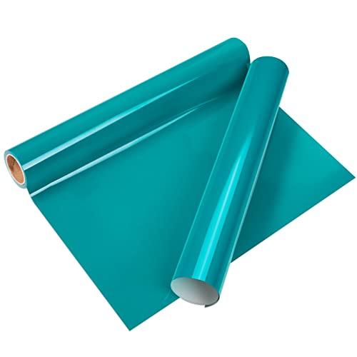 VINYL FROG Wärmetransfer-Vinyl-Rolle, 30,5 x 1,5 m, Aqua HTV, zum Aufbügeln, Vinyl, für T-Shirts, Kleidungsstücke, Taschen und andere Stoffe, Blaugrün VINYL FROG Wärmetransfer-Vinyl-Rolle, 30,5 x 1,5 m, Aqua HTV, zum Aufbügeln, Vinyl, für T-Shirts, Kleidungsstücke, Taschen und andere Stoffe, Blaugrün von VINYL FROG