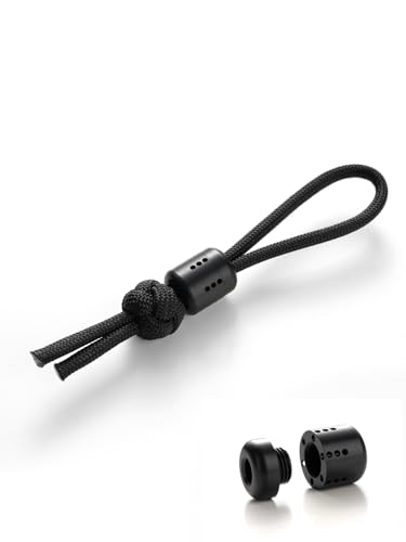 VIPERADE VAB5 PEI Paracord Perlen, Messer Lanyard Perlen mit 6 Schlitzen für selbstgemachte Leuchtröhren, EDC Paracord Bead für Taschenlampe, Messer, Taschenwerkzeug VIPERADE VAB5 PEI Paracord Perlen, Messer Lanyard Perlen mit 6 Schlitzen für selbstgemachte Leuchtröhren, EDC Paracord Bead für Taschenlampe, Messer, Taschenwerkzeug von VIPERADE
