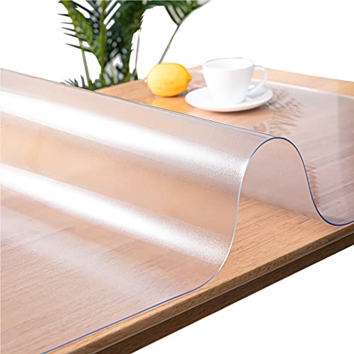 VISZC Tischdecke 25*50cm PVC -Transparent -Mattiert Tischfolie Glasklar Folie Abwaschbar Schutzfolie Tischschutz Durchsichtig Tischschoner für Esstische & Couchtische & Kindertische VISZC Tischdecke 25*50cm PVC -Transparent -Mattiert Tischfolie Glasklar Folie Abwaschbar Schutzfolie Tischschutz Durchsichtig Tischschoner für Esstische & Couchtische & Kindertische von VISZC