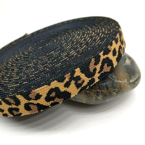 VITAU 5m 15mm Leopardenmuster Vielseitiges Gummiband DIY Stirnband Kleidung Nähzubehör VITAU 5m 15mm Leopardenmuster Vielseitiges Gummiband DIY Stirnband Kleidung Nähzubehör von VITAU