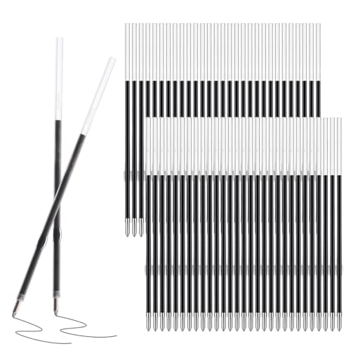 VIUWIZE 60-teiliges Kugelschreiber-Nachfüllset, 1,0-mm-Kugelschreiber-Nachfüllersatz, glattes Schreiben, Kugelschreiber mit 98 mm Länge, geeignet für Büro, Schule, Kugelschreiber VIUWIZE 60-teiliges Kugelschreiber-Nachfüllset, 1,0-mm-Kugelschreiber-Nachfüllersatz, glattes Schreiben, Kugelschreiber mit 98 mm Länge, geeignet für Büro, Schule, Kugelschreiber von VIUWIZE