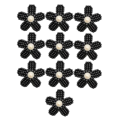 VIVIWI 10 Stück Kunstperlen Blumen Patches Dekorative Flicken zum Aufnähen auf Taschen Cothes VIVIWI 10 Stück Kunstperlen Blumen Patches Dekorative Flicken zum Aufnähen auf Taschen Cothes von VIVIWI