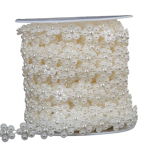 VIVIWI 13 mm Kunstperlen Perlenkette Kunstperlen Schnur für Hochzeitsstrauß und Party-Dekoration VIVIWI 13 mm Kunstperlen Perlenkette Kunstperlen Schnur für Hochzeitsstrauß und Party-Dekoration von VIVIWI