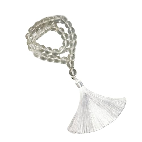 VIVIWI Glasperlen Armband Rosenkranz Perlen und Fransenanhänger für Gebetsmeditationen Elegante Glaskörner Rosenkranz Perlen VIVIWI Glasperlen Armband Rosenkranz Perlen und Fransenanhänger für Gebetsmeditationen Elegante Glaskörner Rosenkranz Perlen von VIVIWI