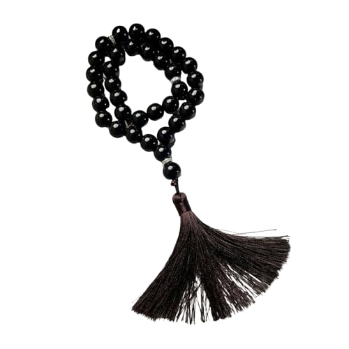 VIVIWI Glasperlen Armband Rosenkranz Perlen und Fransenanhänger für Gebetsmeditationen Elegante Glaskörner Rosenkranz Perlen VIVIWI Glasperlen Armband Rosenkranz Perlen und Fransenanhänger für Gebetsmeditationen Elegante Glaskörner Rosenkranz Perlen von VIVIWI