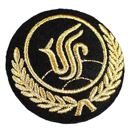 VIVIWI Marine Offizier Abzeichen bestickte Kokarde Caps Zubehör für Marine Kostüm und Marine Flight Crews Uniform Dekoration VIVIWI Marine Offizier Abzeichen bestickte Kokarde Caps Zubehör für Marine Kostüm und Marine Flight Crews Uniform Dekoration von VIVIWI