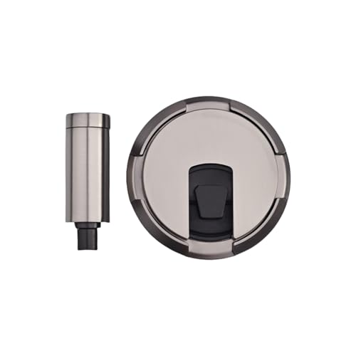 VIVIWI Mechanischer Bodentürstopper, Halter, winddicht, Metall, mit Saugnapf, Möbelbeschläge, Zimmertür-Saugnapf, langlebig von VIVIWI