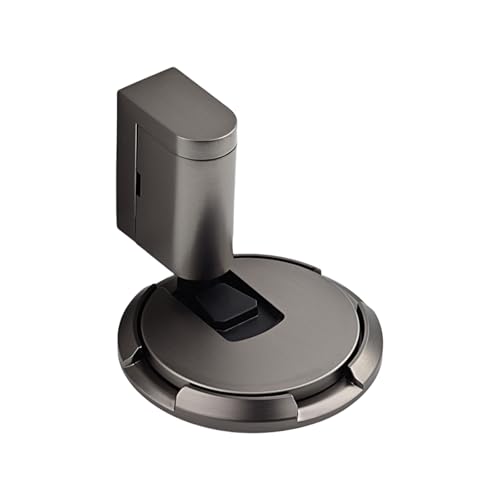 VIVIWI Mechanischer Bodentürstopper, Halter, winddicht, Metall, mit Saugnapf, Möbelbeschläge, Zimmertür-Saugnapf, langlebig von VIVIWI