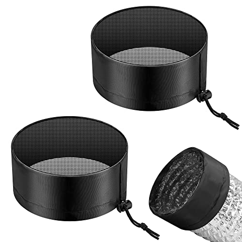 VIVOSUN 2 Stück Wachstumszelt-Entlüftungsabdeckung, 10,2 cm/15,2 cm/20,3 cm Kanalfilterabdeckung mit Gummiband und fester Schnalle für Pflanzenwachstumszelte VIVOSUN 2 Stück Wachstumszelt-Entlüftungsabdeckung, 10,2 cm/15,2 cm/20,3 cm Kanalfilterabdeckung mit Gummiband und fester Schnalle für Pflanzenwachstumszelte von VIVOSUN