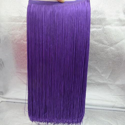 10 Meter/Lot 50 cm Lange Spitze Quaste Trimmen Fringe Für DIY Latin Kleid Bühne Kleidung Vorhang Zubehör Band 10 Meter/Lot 50 cm Lange Spitze Quaste Trimmen Fringe Für DIY Latin Kleid Bühne Kleidung Vorhang Zubehör Band von VIXDA