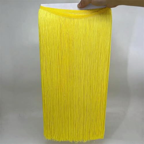 10 Meter/Lot 50 cm Lange Spitze Quaste Trimmen Fringe Für DIY Latin Kleid Bühne Kleidung Vorhang Zubehör Band von VIXDA