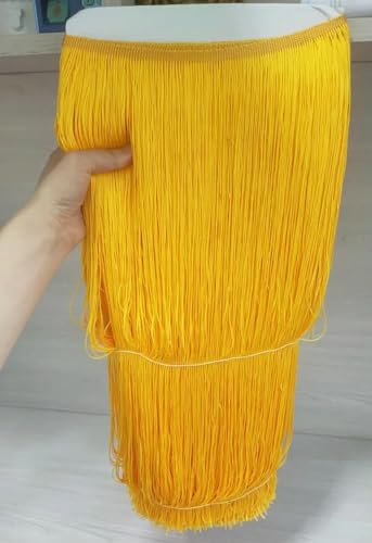 10 Meter/Lot 50 cm Lange Spitze Quaste Trimmen Fringe Für DIY Latin Kleid Bühne Kleidung Vorhang Zubehör Band 10 Meter/Lot 50 cm Lange Spitze Quaste Trimmen Fringe Für DIY Latin Kleid Bühne Kleidung Vorhang Zubehör Band von VIXDA