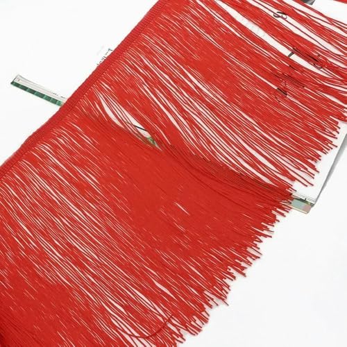 VIXDA 10 Meter 30 cm Polyesterquaste, lateinamerikanische Kleiderquasten, Spitzenbesatz für Vorhänge, Fransen, Kleidungsdekor, Fransenstoff, DIY-Nähzubehör VIXDA 10 Meter 30 cm Polyesterquaste, lateinamerikanische Kleiderquasten, Spitzenbesatz für Vorhänge, Fransen, Kleidungsdekor, Fransenstoff, DIY-Nähzubehör von VIXDA