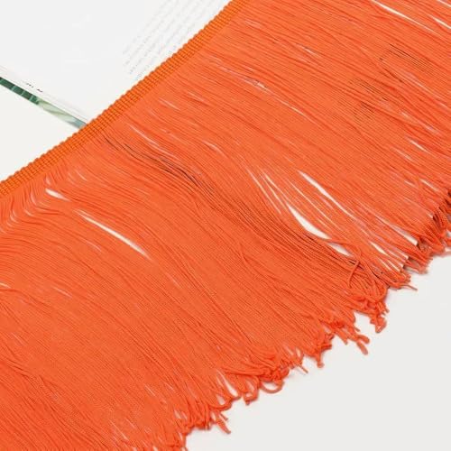 VIXDA 10 Meter 30 cm Polyesterquaste, lateinamerikanische Kleiderquasten, Spitzenbesatz für Vorhänge, Fransen, Kleidungsdekor, Fransenstoff, DIY-Nähzubehör VIXDA 10 Meter 30 cm Polyesterquaste, lateinamerikanische Kleiderquasten, Spitzenbesatz für Vorhänge, Fransen, Kleidungsdekor, Fransenstoff, DIY-Nähzubehör von VIXDA