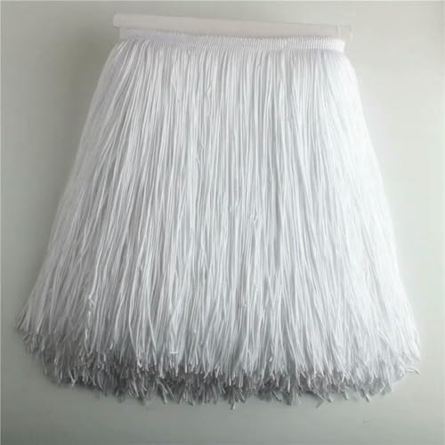 VIXDA 10 Yards/Lot 30 cm Lange Spitze Fransenbesatz Quaste Trimmen Für DIY Latin Kleid Bühne Kleidung Zubehör Spitze Band VIXDA 10 Yards/Lot 30 cm Lange Spitze Fransenbesatz Quaste Trimmen Für DIY Latin Kleid Bühne Kleidung Zubehör Spitze Band von VIXDA