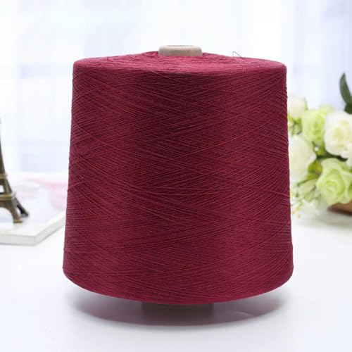 VIXDA 500 g natürliches, weiches, dünnes Maulbeerseiden-Baumwollgarn zum Stricken, feines echtes Seidengarn für Babys, Häkeln, Weben, Nähgarn VIXDA 500 g natürliches, weiches, dünnes Maulbeerseiden-Baumwollgarn zum Stricken, feines echtes Seidengarn für Babys, Häkeln, Weben, Nähgarn von VIXDA