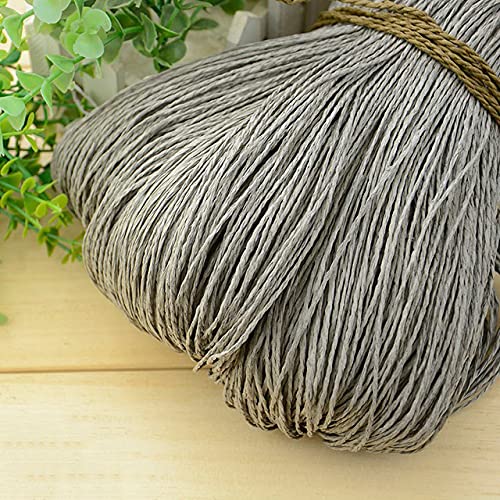 VIXDA 500g/lot Raffia Stroh Garn Sommer Hut Garn Häkelgarn für handgemachte Hüte Körbe Handwerk VIXDA 500g/lot Raffia Stroh Garn Sommer Hut Garn Häkelgarn für handgemachte Hüte Körbe Handwerk von VIXDA