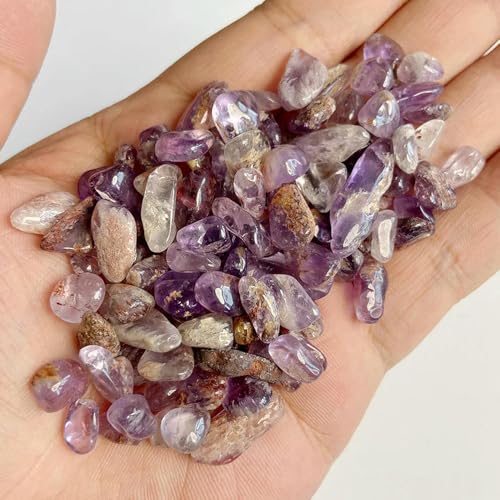 VIXDA 6–9 mm natürliche Blaue Kristallquarz-Chips, heilende Türkisen, Angelit, Lapis, Kyanit, Steine, Kies, Schmuckstein von VIXDA