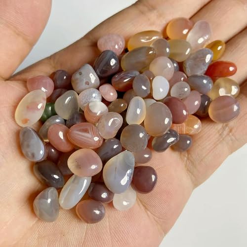 VIXDA 6–9 mm natürliche Blaue Kristallquarz-Chips, heilende Türkisen, Angelit, Lapis, Kyanit, Steine, Kies, Schmuckstein von VIXDA