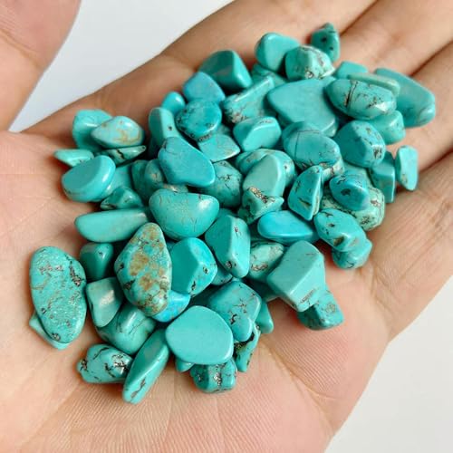 VIXDA 6–9 mm natürliche Blaue Kristallquarz-Chips, heilende Türkisen, Angelit, Lapis, Kyanit, Steine, Kies, Schmuckstein VIXDA 6–9 mm natürliche Blaue Kristallquarz-Chips, heilende Türkisen, Angelit, Lapis, Kyanit, Steine, Kies, Schmuckstein von VIXDA
