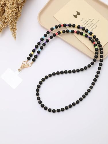 VIXDA Farbige lächelnde Gesicht Crossbody Kette handgemachte Perle Holzperle Telefon Fall Dekoration Telefon hängen Seil VIXDA Farbige lächelnde Gesicht Crossbody Kette handgemachte Perle Holzperle Telefon Fall Dekoration Telefon hängen Seil von VIXDA