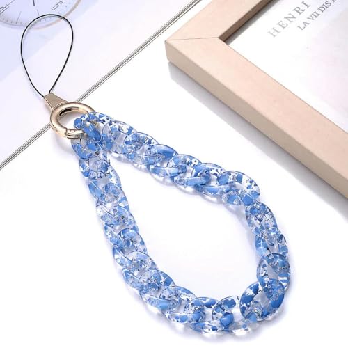 VIXDA Frauen Acryl Hummer Charms Farbe Handy Kette Telefon Lanyard Schlüssel Kette Schnalle Für Party Geschenk Schmuck von VIXDA