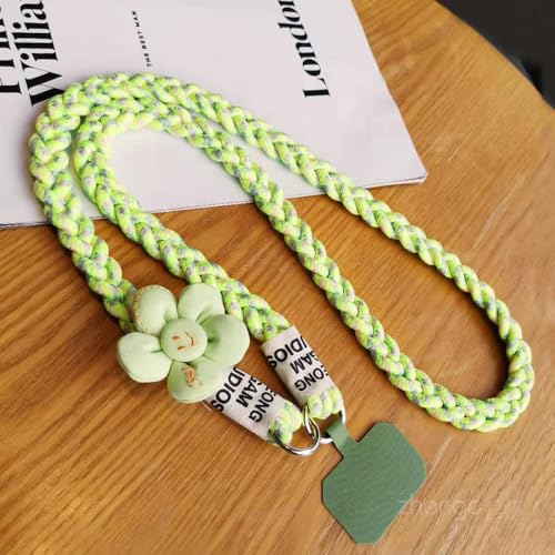 VIXDA Getragen Outdoor Bergsteigen Handy Lanyard Damen Gürtel Gewebte Hängende Ornamente Anti Verlust Lanyards Halsband von VIXDA