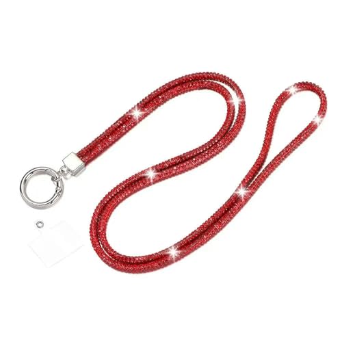 VIXDA Glitzer Strass Telefon Lanyard Telefon Diamant Kristall Kette Riemen Schlüsselanhänger Hängen Anti-verloren Seil Handy Strap von VIXDA