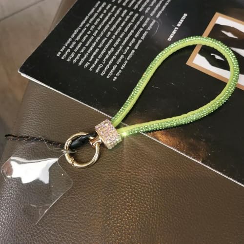 VIXDA Handy-Lanyard-Handgelenkkette Strass-Lanyard High-End-Kurzarmband mit Diamantbesatz, verlustsicher, verstärkt von VIXDA