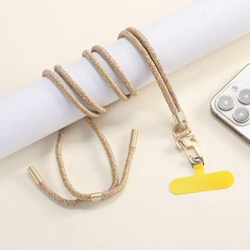 VIXDA Langlebiger, robuster Kettenring zum Aufhängen, Langer, modischer Silikon-Handgelenkschlaufenclip mit universellem Seil-Lanyard von VIXDA