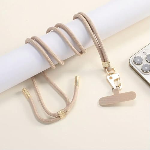 VIXDA Langlebiger, robuster Kettenring zum Aufhängen, Langer, modischer Silikon-Handgelenkschlaufenclip mit universellem Seil-Lanyard von VIXDA