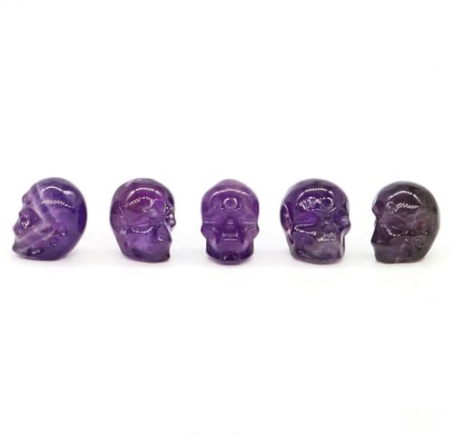 VIXDA Totenkopf-Perlen, Natursteine, Heilkristalle, Amethyst, Tigerauge, Anhänger für die Schmuckherstellung, DIY-Armband, Halskette VIXDA Totenkopf-Perlen, Natursteine, Heilkristalle, Amethyst, Tigerauge, Anhänger für die Schmuckherstellung, DIY-Armband, Halskette von VIXDA