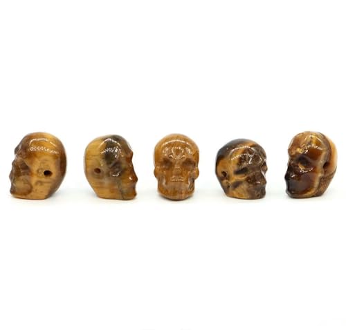 VIXDA Totenkopf-Perlen, Natursteine, Heilkristalle, Amethyst, Tigerauge, Anhänger für die Schmuckherstellung, DIY-Armband, Halskette VIXDA Totenkopf-Perlen, Natursteine, Heilkristalle, Amethyst, Tigerauge, Anhänger für die Schmuckherstellung, DIY-Armband, Halskette von VIXDA