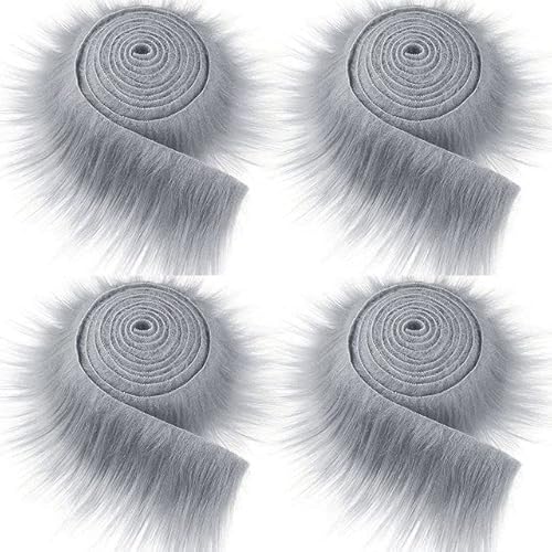 VIXDA Winter-Kostüm-Kleidung, die weiches Kunstpelz-Band-Bänder-Besatz-Stoff-Rollen-Plüsch-Pelz-Streifen-Langer Plüsch-Pelz-Stoff näht von VIXDA